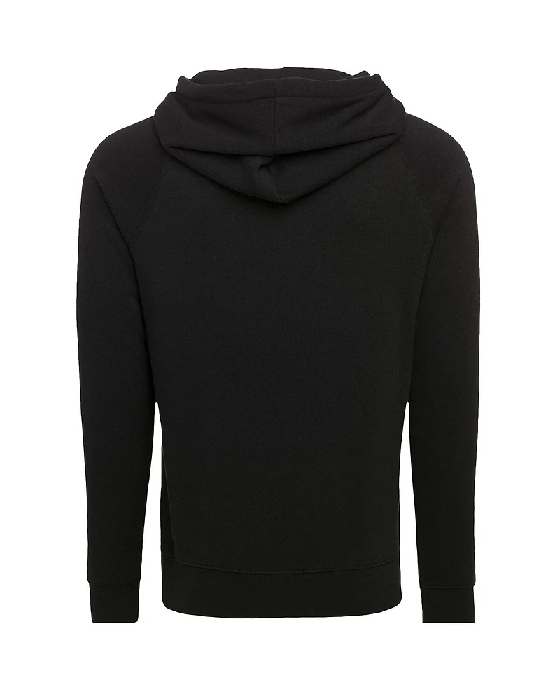 Sportiqe Men's and Women's Heather Black New York Liberty Olsen Tri-Blend Pullover Hoodie