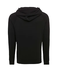 Sportiqe Men's and Women's Heather Black New York Liberty Olsen Tri-Blend Pullover Hoodie