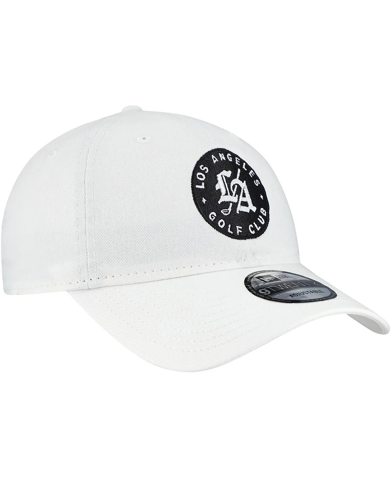 New Era Men's White Los Angeles Golf Club Tgl Team 9TWENTY Adjustable Hat