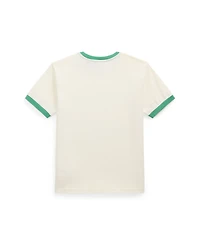 Polo Ralph Lauren Big Boys Logo Jersey Ringer T-Shirt