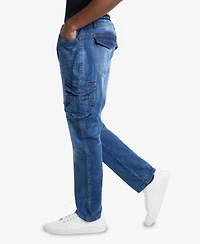 Xray Men's Slim Fit Flex Cargo Jeans
