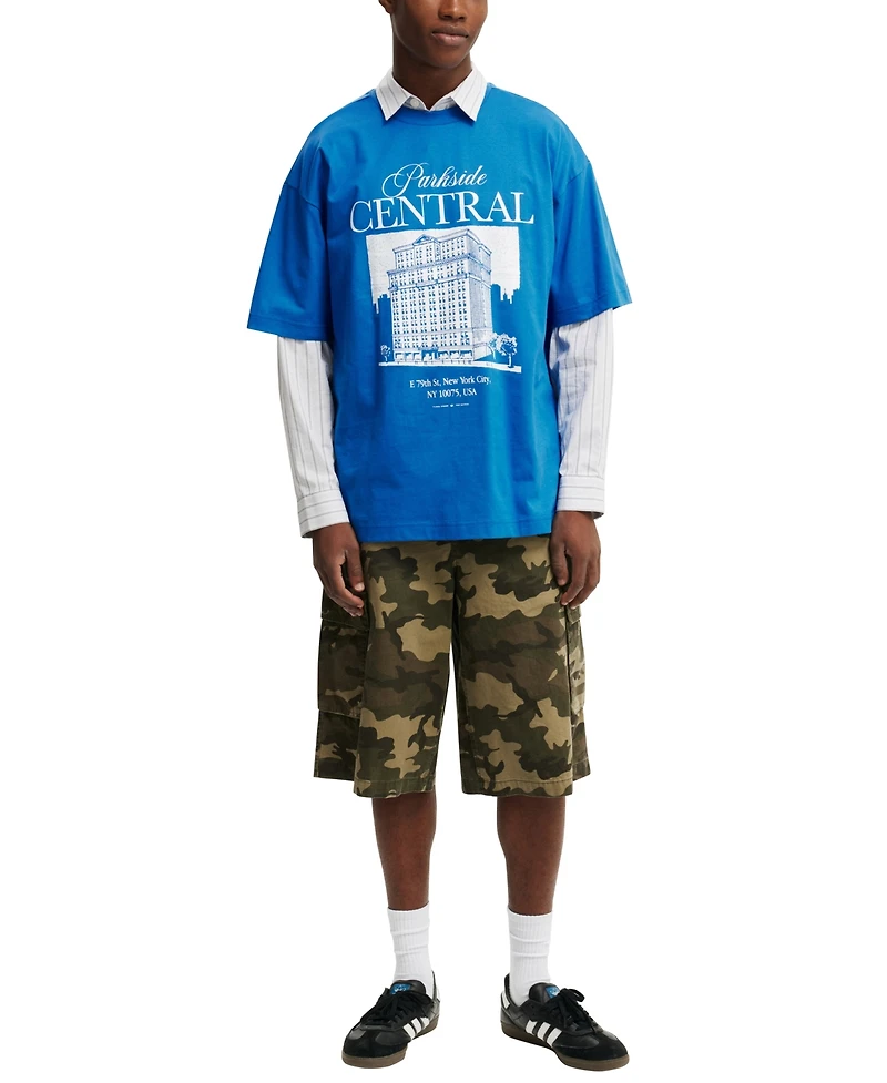 Cotton On Men's Box Fit Graphic T-Shirt