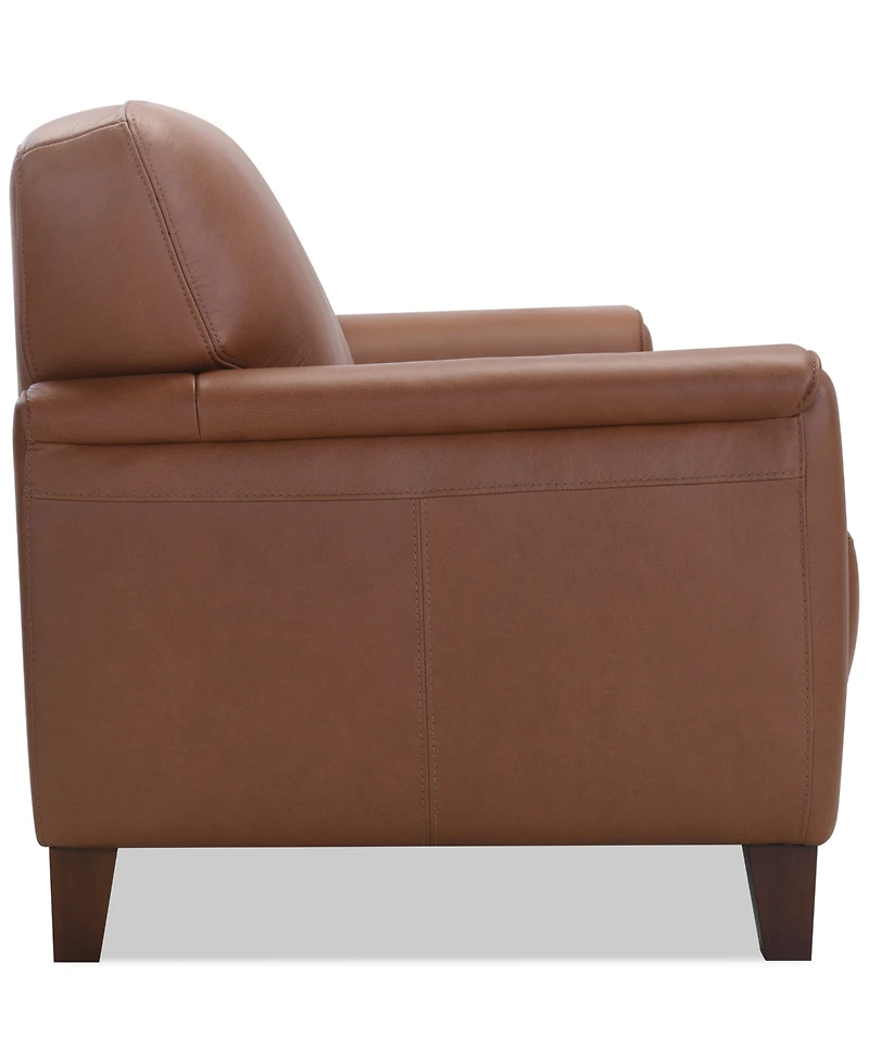 Ashlinn 61" Leather Loveseat, Exclusively at Macy's
