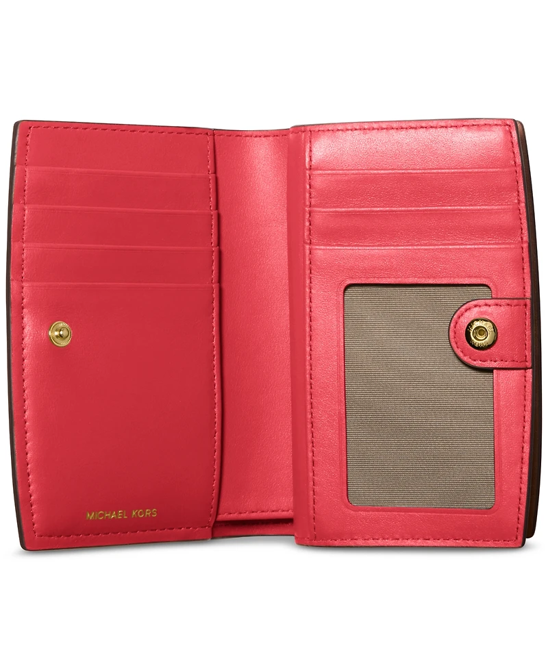 Michael Kors Bryant Leather Zip Around Wallet