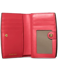Michael Kors Bryant Leather Zip Around Wallet