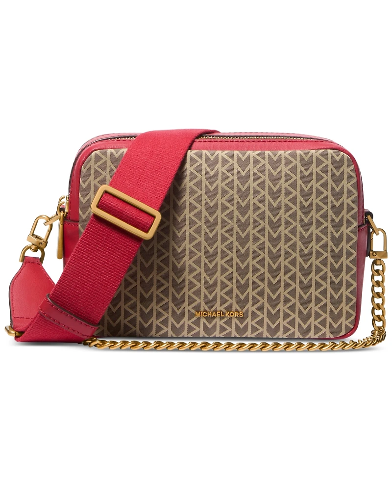 Michael Michael Kors Bryant Medium Double-Zip Chain Camera Crossbody