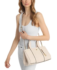 Michael Kors Romee Medium Leather East West Satchel