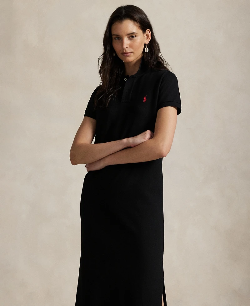 Polo Ralph Lauren Women's Cotton Mesh Polo Dress