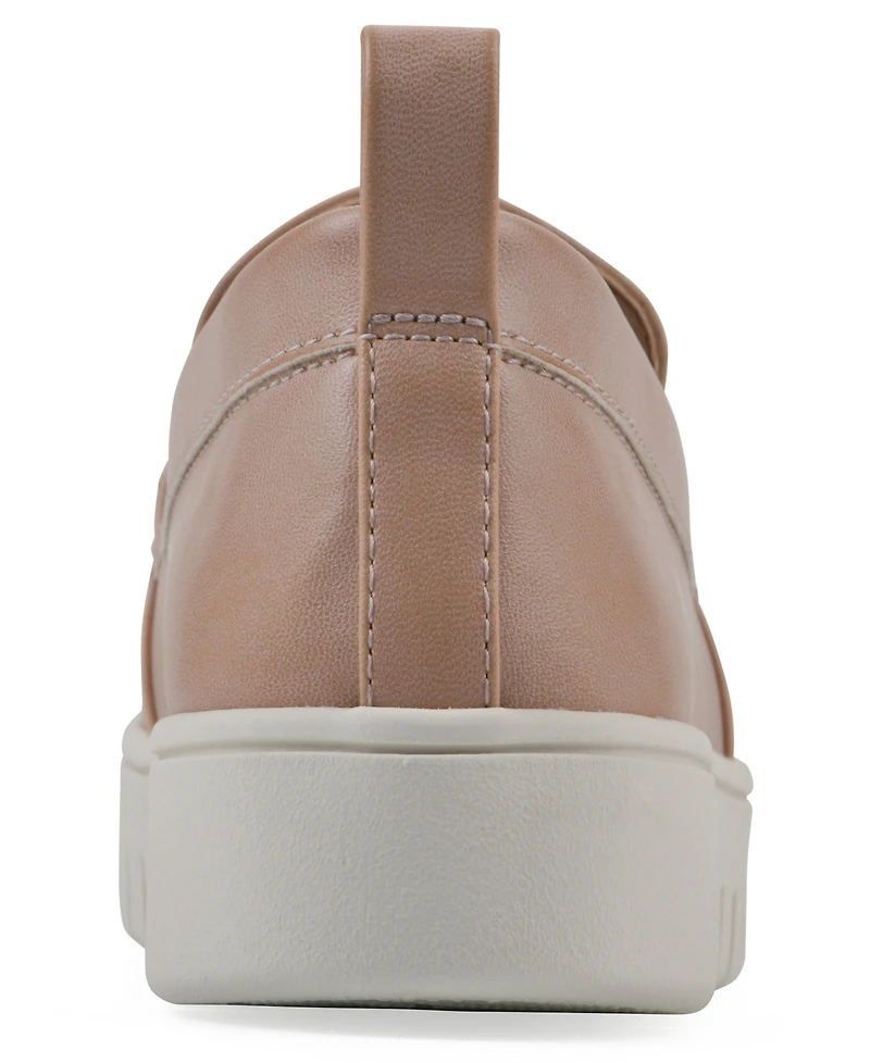 White Mountain Women's Nonna Round Toe Penny Loafers
