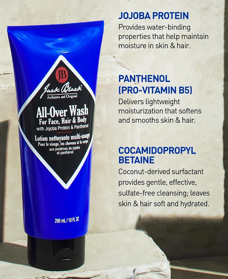 Jack Black All-Over Wash, 10 oz.