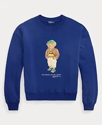 Polo Ralph Lauren Women's Bear Lightweight Fleece Crewneck Sweatshirt