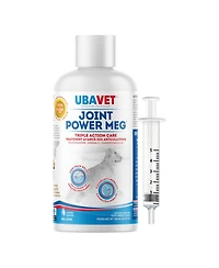 Ubavet Joint Power Meg Maximum Joint Care Liquid for Cats and Dogs – (16.9 fl oz / 500ml)