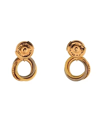 Pre-Owned Cartier Trinity Dangle Earrings 18K Tricolor Gold with Diamond