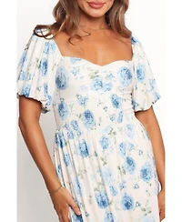 Petal and Pup Women's Devon Maxi Short Sleeve Dress
