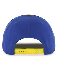 '47 Brand Men's Royal/Gold Golden State Warriors Drop Shadow Rope Hitch Adjustable Hat