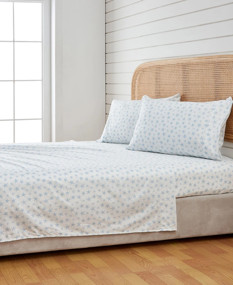 Linery & Co. Ultra-Soft Coastal-Inspired Brushed Microfiber Sheet Set