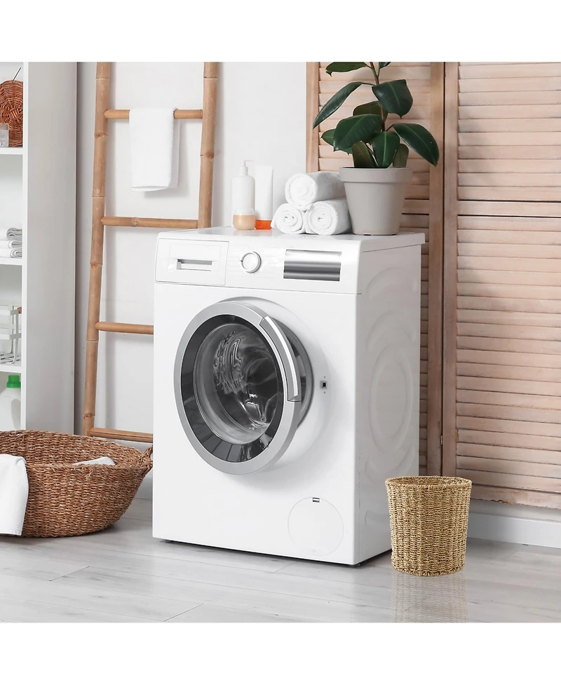 Casafield Seagrass Waste Basket - Natural, Woven Trash Can for Garbage in the Bathroom, Bedroom, Laundry Room, Home Office - Natural