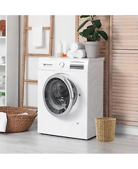 Casafield Seagrass Waste Basket - Natural, Woven Trash Can for Garbage in the Bathroom, Bedroom, Laundry Room, Home Office - Natural