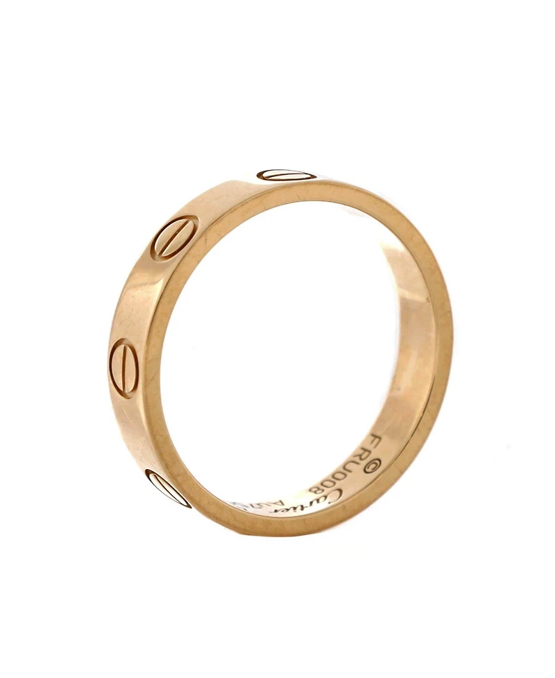 Pre-Owned Cartier Love Wedding Band Ring 18K Gold