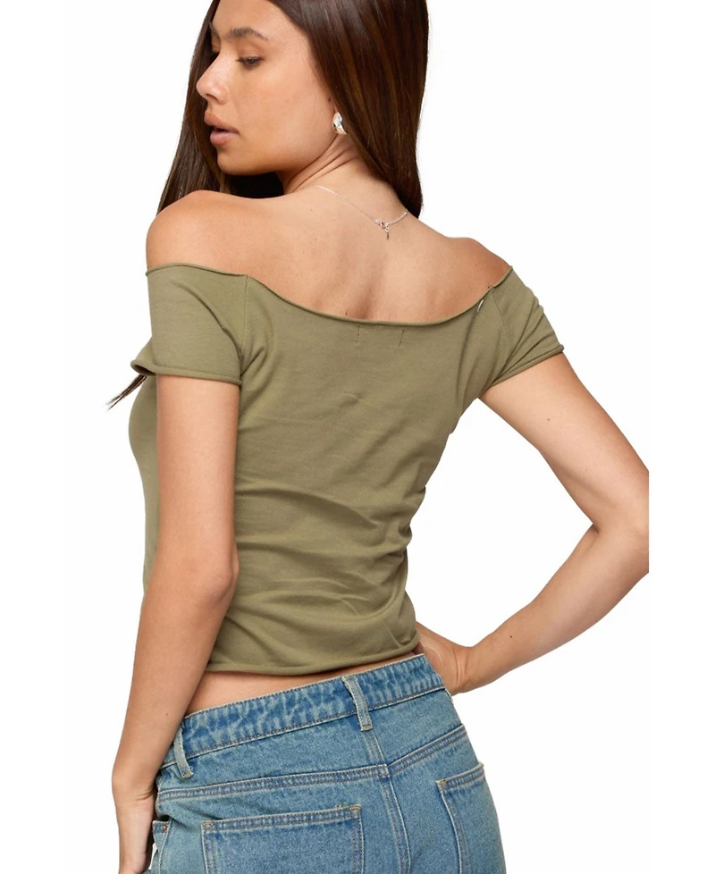 Edikted Women's 76 Off Shoulder Top