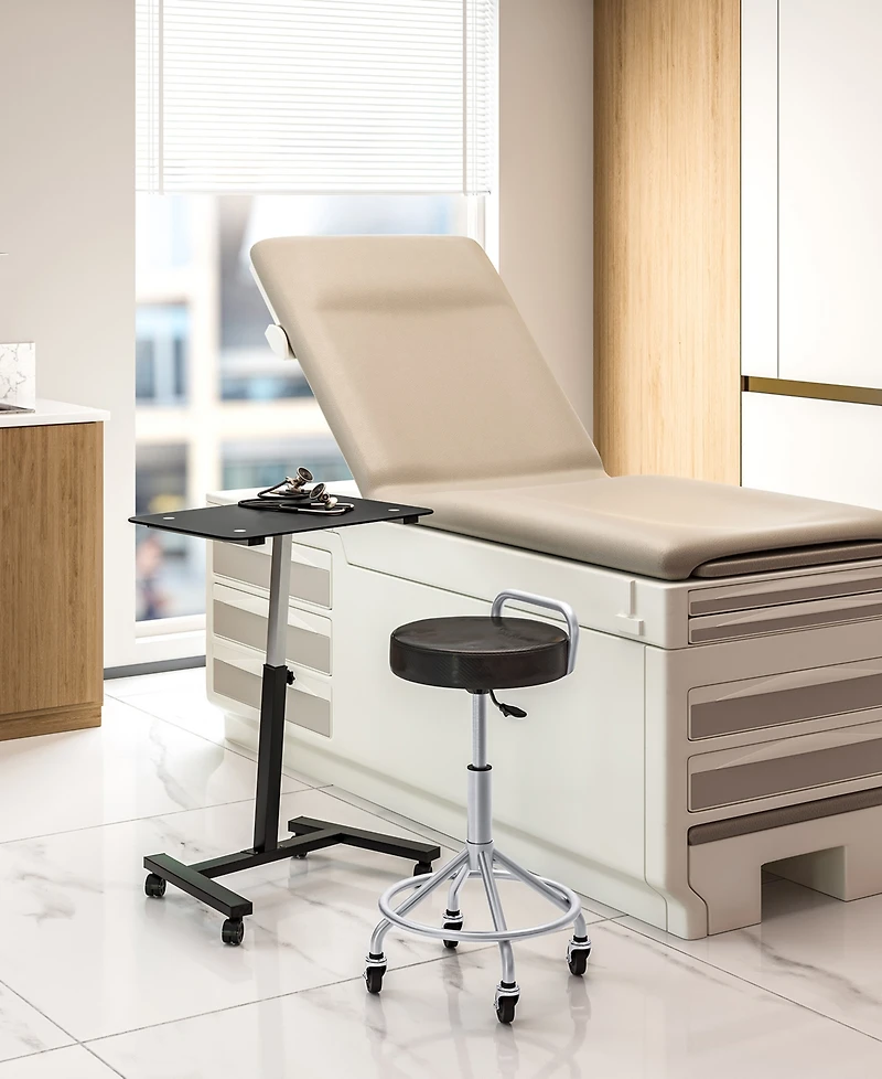 Seville Classics Cushioned Pneumatic Adjustable Work Stool