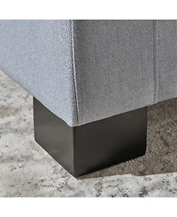 Streamdale Furniture Guernsey Contemporary Tufted Storage Ottoman