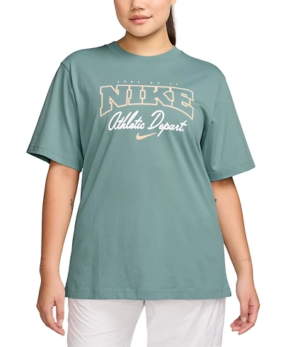 Nike Sportswear Women's Cotton Logo Short-Sleeve T-Shirt