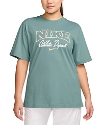 Nike Sportswear Women's Cotton Logo Short-Sleeve T-Shirt