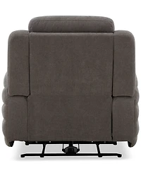 Kristyan Fabric Power Recliner with Headrest Zero Wall & Heat Massage, Exclusively at Macy's