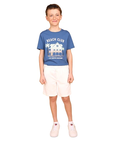 B By Brooks Brothers Big Boys Fleece Shorts