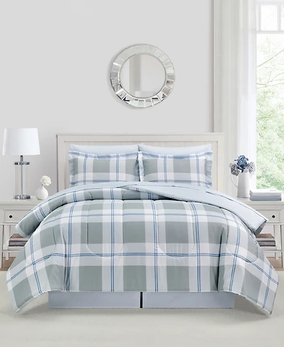 Sunham Emmett Plaid 8-Pc. Comforter Sets