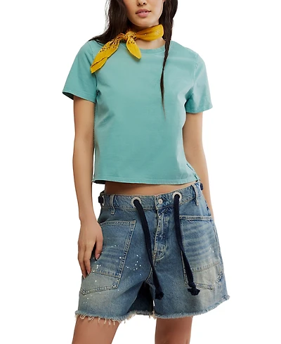 Free People Women's Everyday Cotton T-Shirt