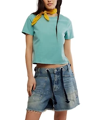 Free People Women's Everyday Cotton T-Shirt