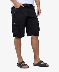 Xray Men's Cargo Shorts Camo & Solid Colors 12.5" Inseam Knee Length Classic Fit Multi Pocket