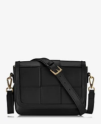 GiGi New York Lily Handwoven Leather Mini Crossbody Bag