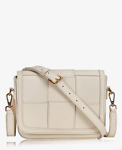 GiGi New York Lily Handwoven Leather Mini Crossbody Bag