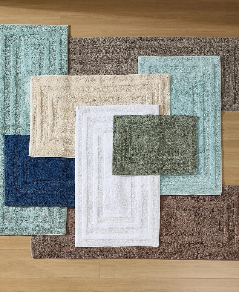 Eddie Bauer Logan Cotton Tufted Bath Rug, 24" x 40"