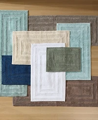 Eddie Bauer Logan Cotton Tufted Bath Rug, 24" x 40"