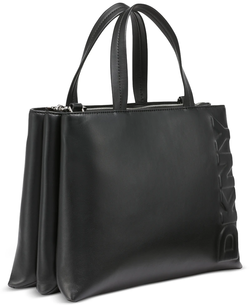 Dkny Tinsley Faux-Leather Logo Satchel