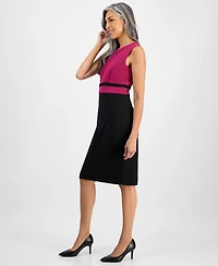 Kasper Women's Crepe Sheath Dress