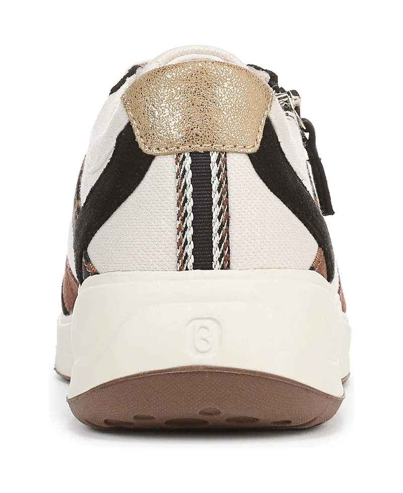 LifeStride Women's Teamplayer Washable Round Toe Slip On Sneakers