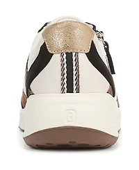 LifeStride Women's Teamplayer Washable Round Toe Slip On Sneakers
