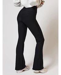 Lovall Women's Winter Flare Leggings