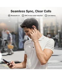 BlitzRock Br-CT3 True Wireless Open-Ear Bluetooth Earbuds