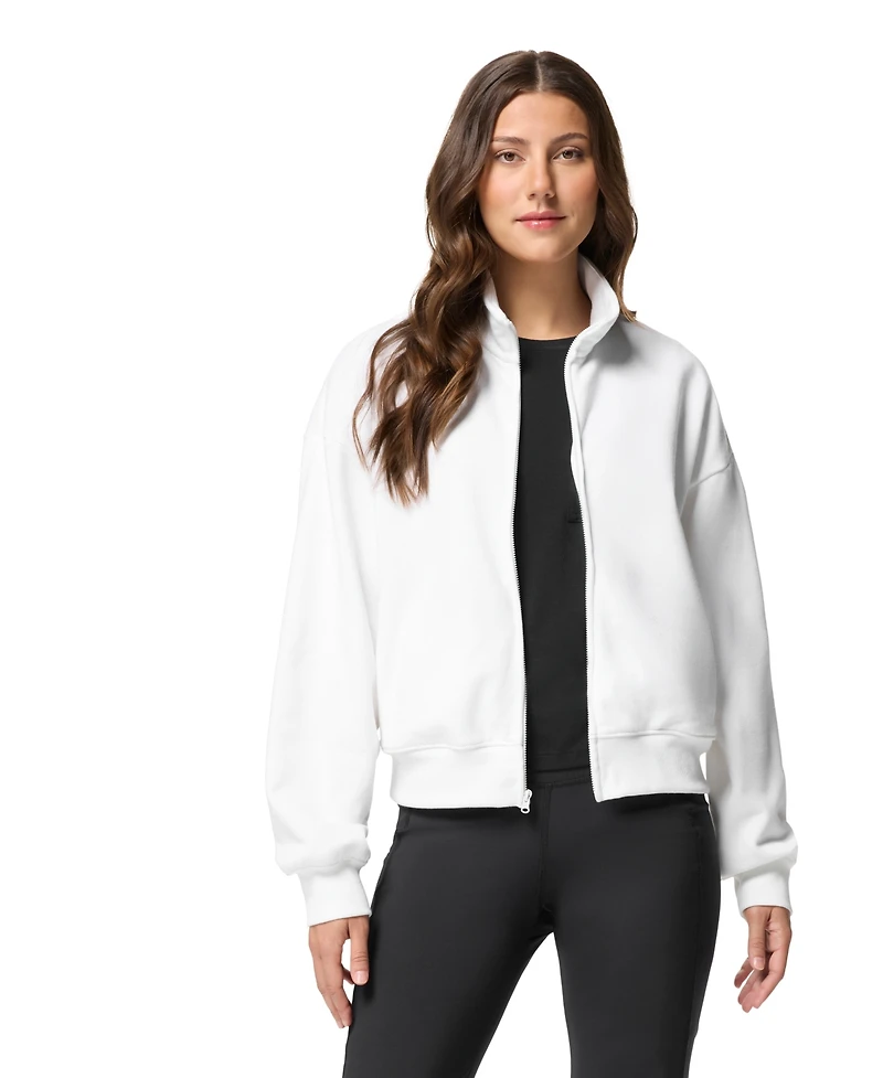 Columbia Plus Size Aldermore Full Zip Fleece Top