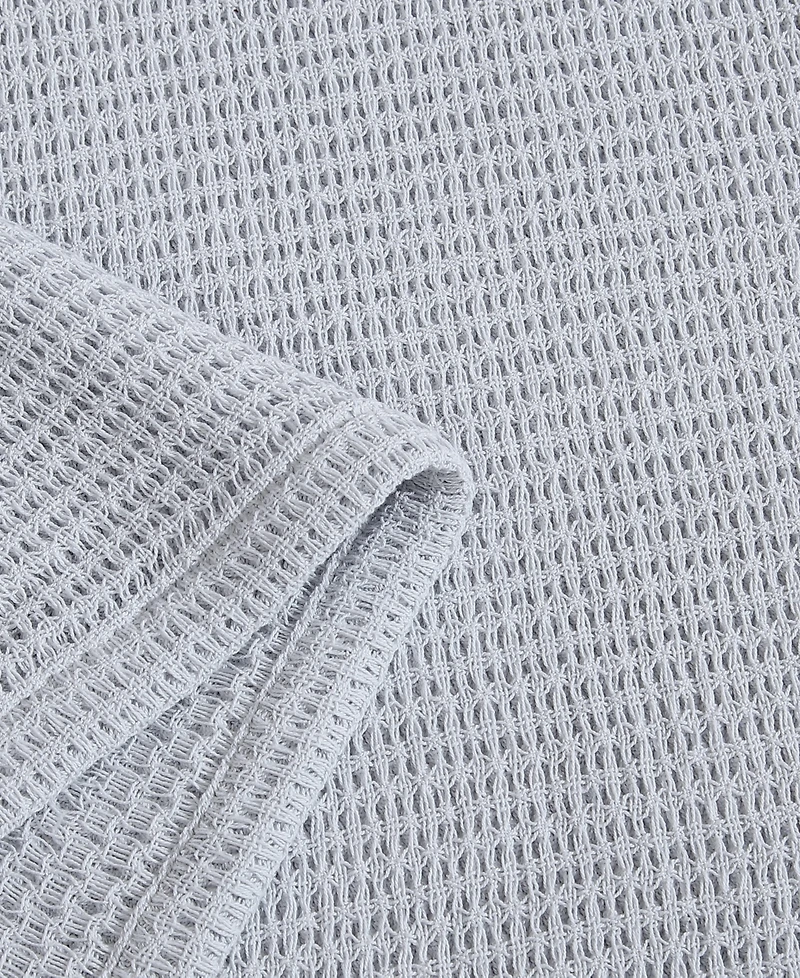 Calvin Klein Honeycomb Cotton Woven Blanket, King