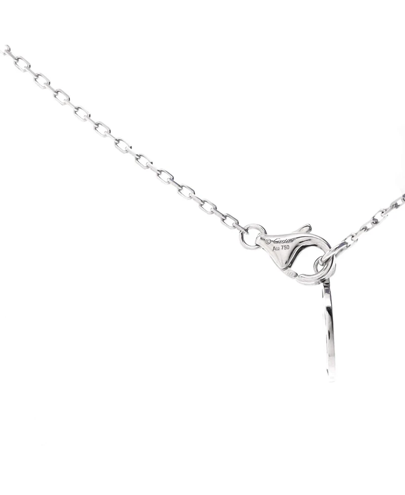 Pre-Owned Cartier Large Cartier D'Amour Pendant Necklace 18K White Gold with Diamond