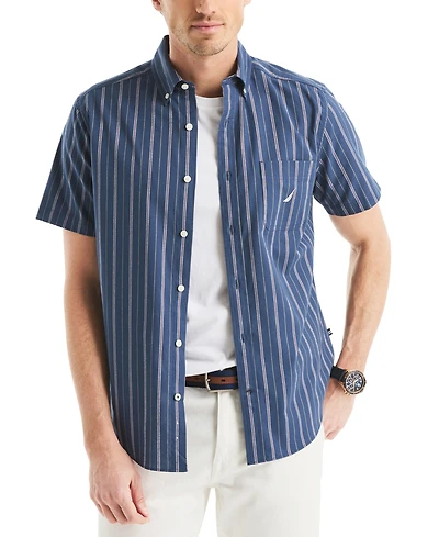 Nautica Men's Stripe Oxford Shirt