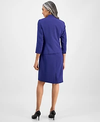 Kasper Women's Open-Front Jacket