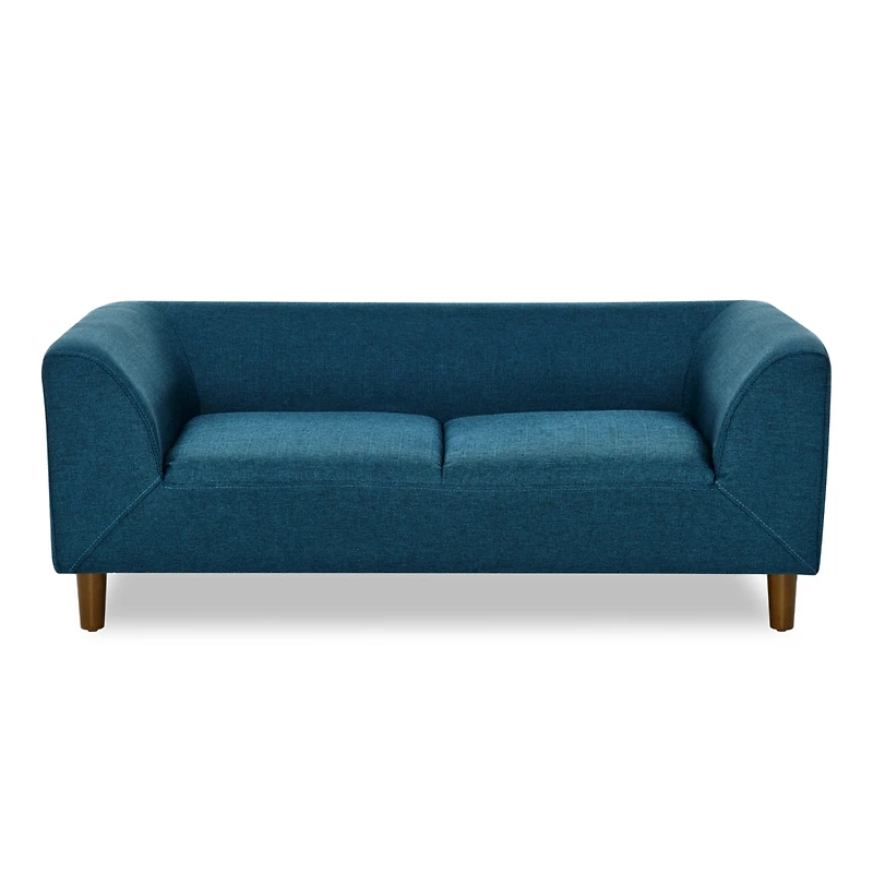 Streamdale Furniture Modern Dog Sofa with Backrest for Medium/Large Dogs - Blue